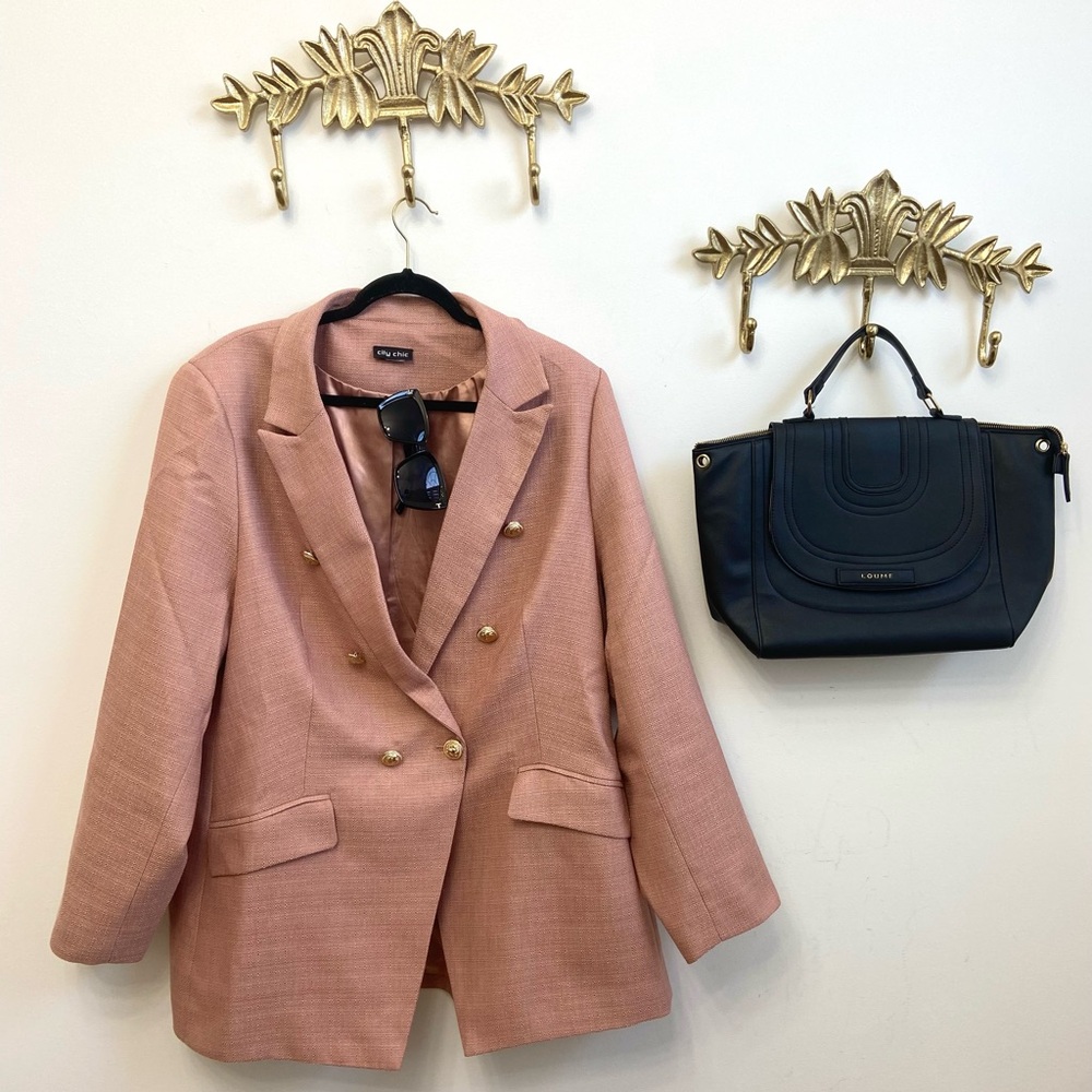 🆕🍣Salmon pink Modern blazer Xl